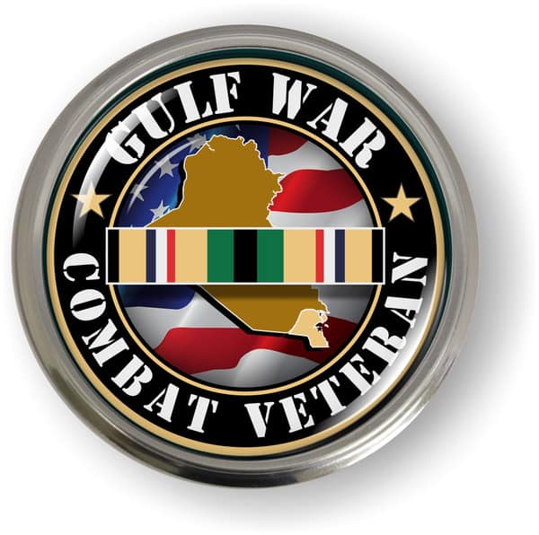 Gulf War Combat Veteran Emblem